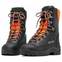 Ботинки кожаные с защитой от пореза бензопилой Husqvarna Classic р. 43