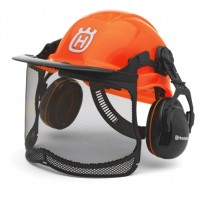 Шлем защитный Husqvarna Functional оранжевый