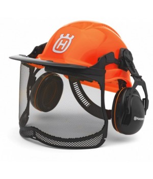 Шлем защитный Husqvarna Functional оранжевый