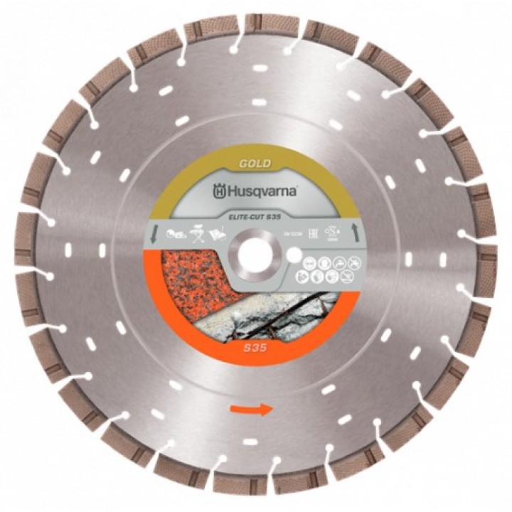 Алмазный диск Husqvarna ELITE-CUT EXO-GRIT S35 400 мм