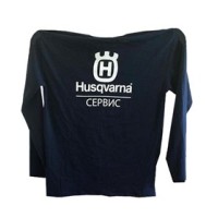 Футболка с длинным рукавом Husqvarna "Сервис" (M)